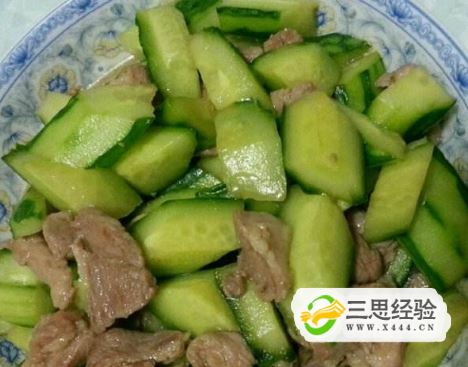 青瓜炒肉怎么做好吃